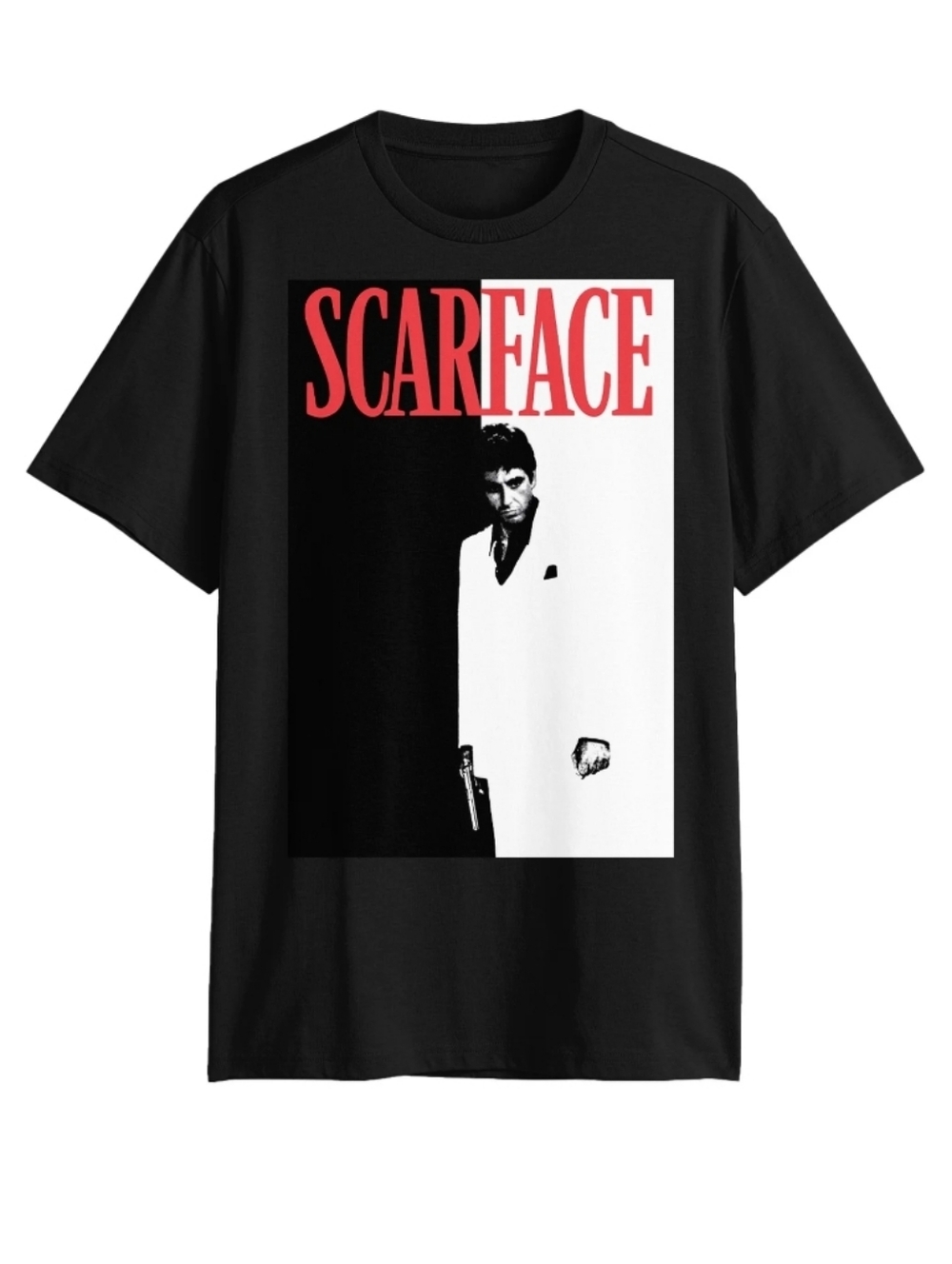 Scarface Mens & Big Men's Poster Graphic Tee Shirt,